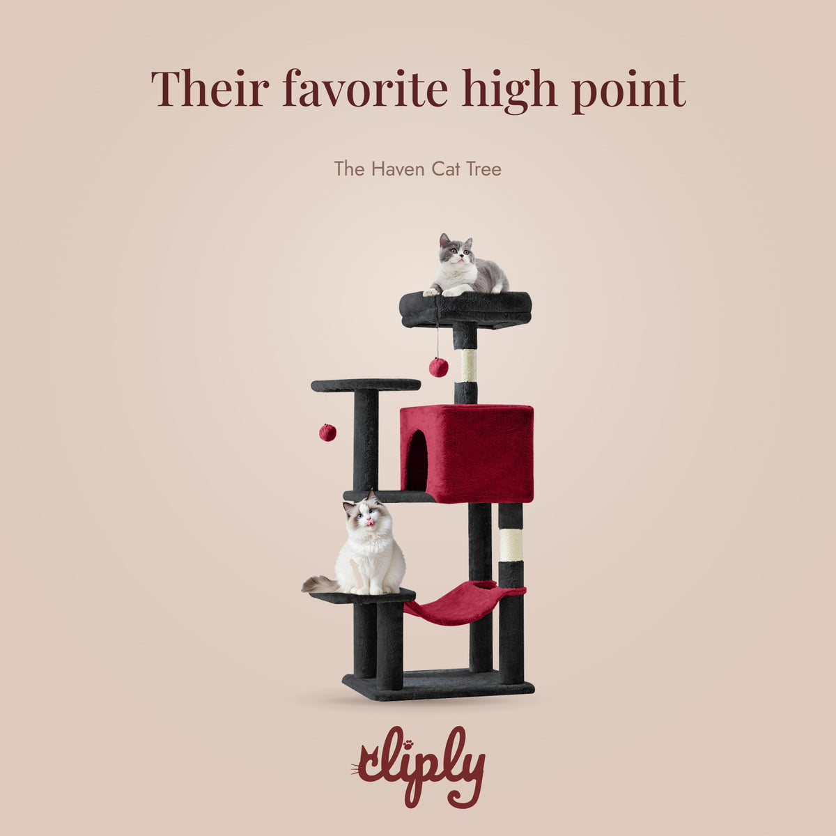 The Haven Cat Tree by Cliply
