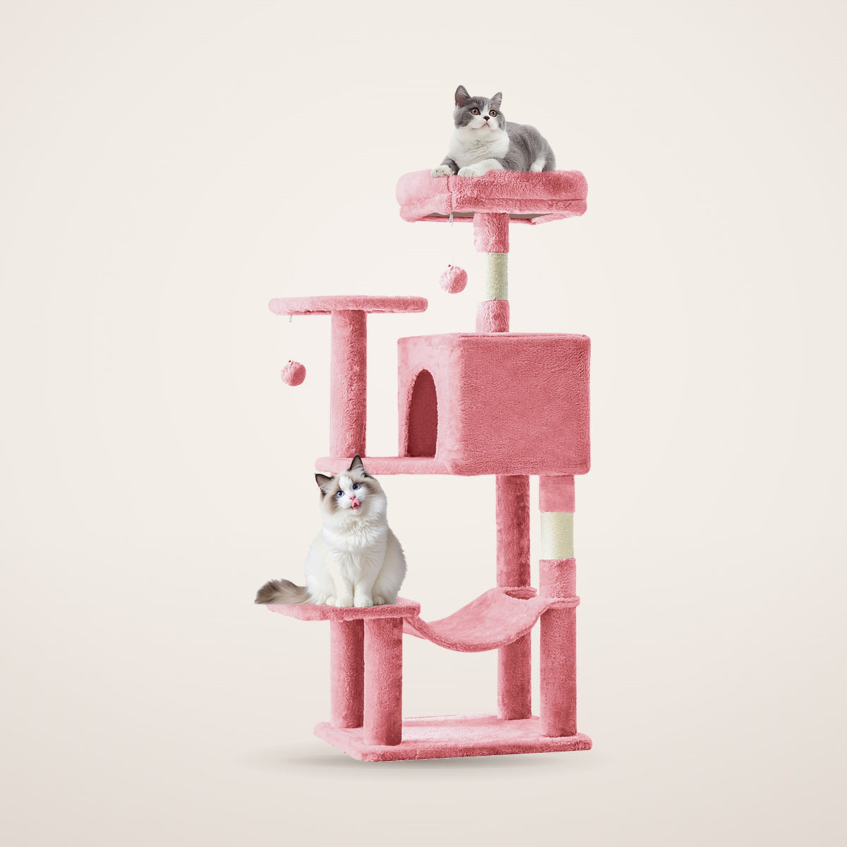 Haven cat tree in pink