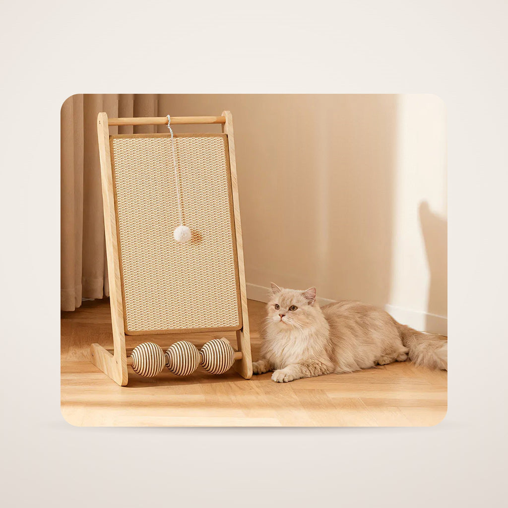 Lounge L-Scratcher sisal cat scratching board